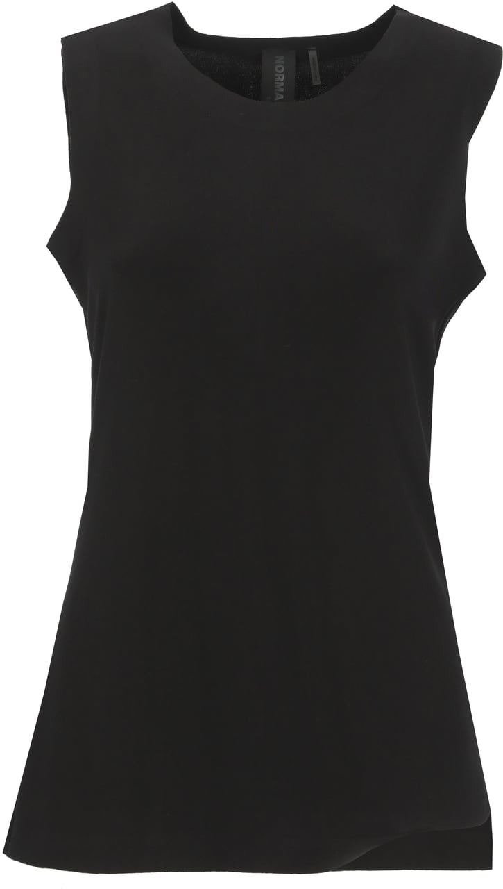 Norma Kamali Top Black Zwart