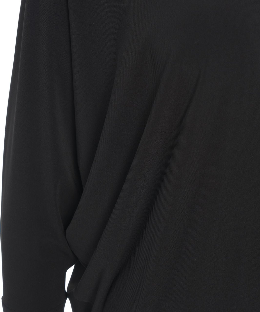 Norma Kamali Oversize T-shirt Zwart