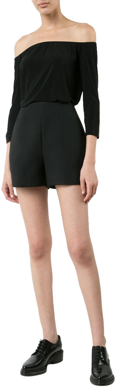 Norma Kamali Top Black Zwart