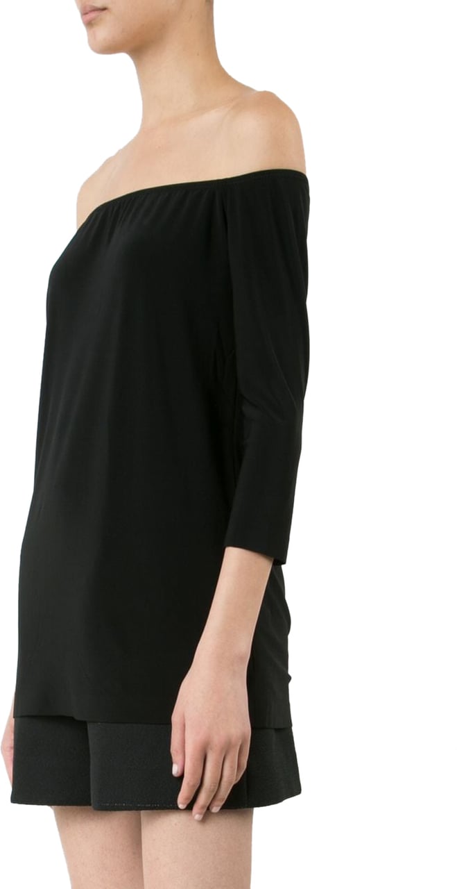 Norma Kamali Top Black Zwart