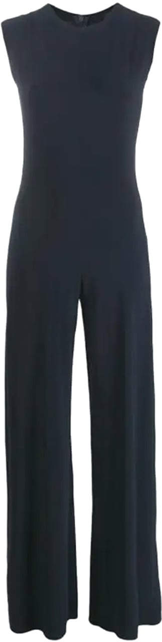 Norma Kamali Trousers Midnight Blauw