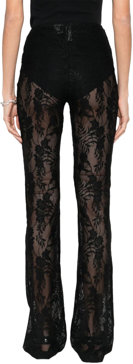 Norma Kamali Trousers Black Zwart