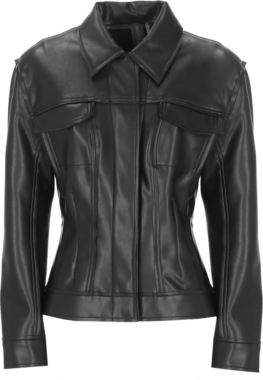 Norma Kamali Jackets Black Zwart