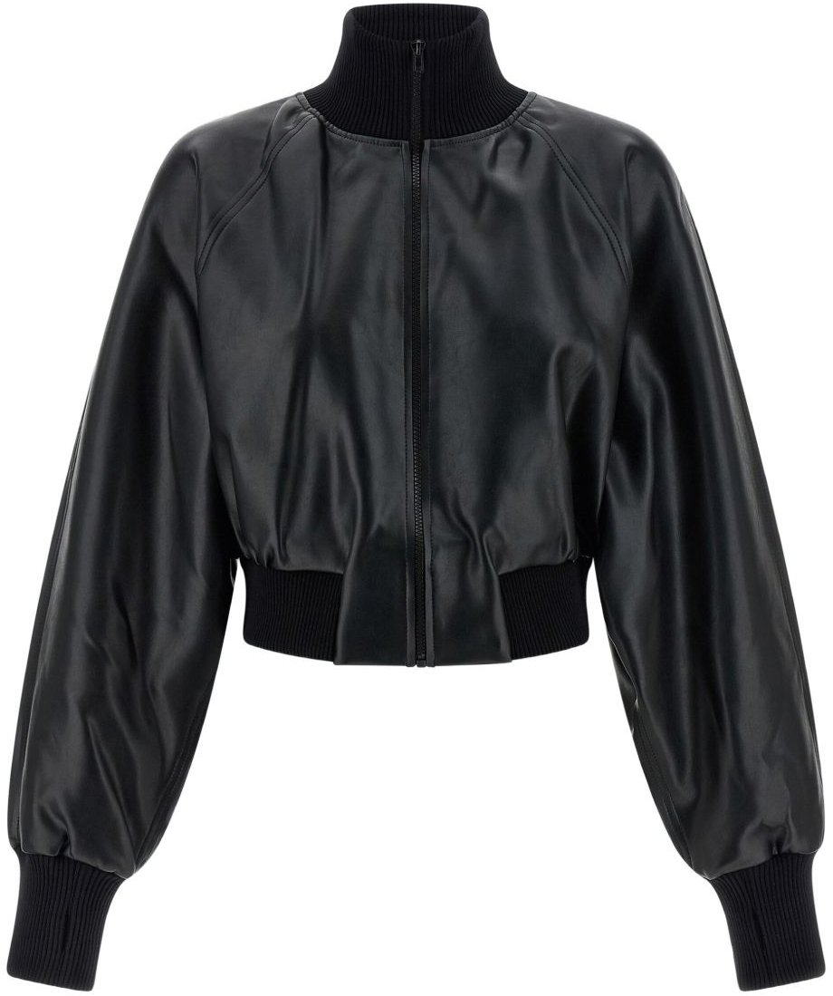 Norma Kamali Coats Black Zwart