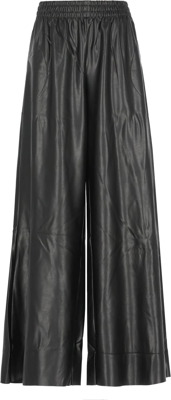 Norma Kamali Trousers Black Zwart