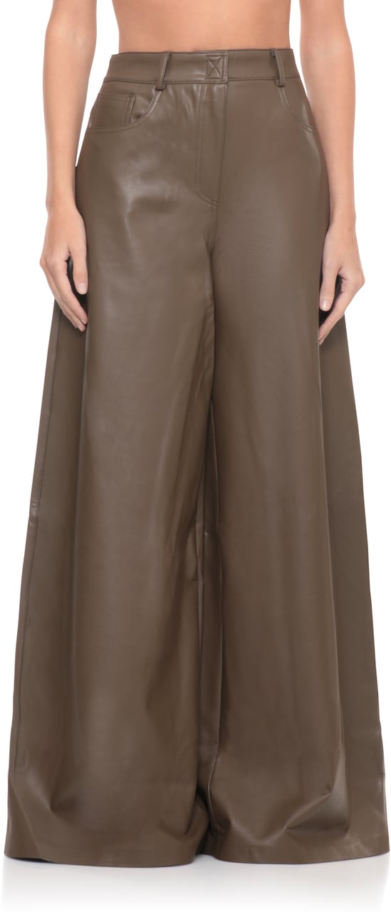 Norma Kamali Trousers Brown Bruin