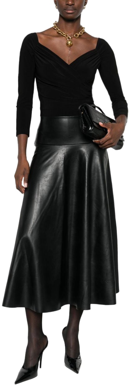 Norma Kamali Skirts Black Zwart