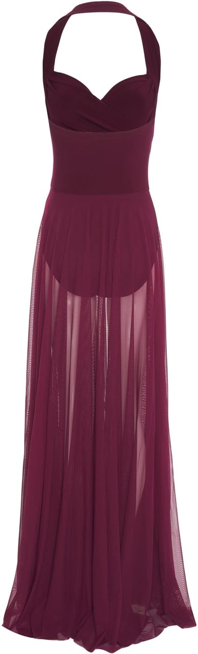 Norma Kamali Maxi dress Rood