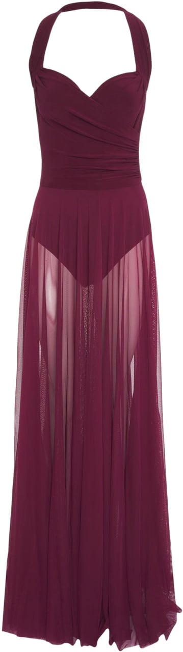 Norma Kamali Maxi dress Rood