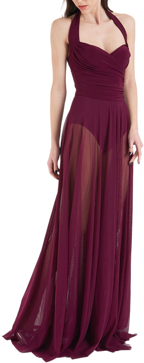 Norma Kamali Maxi dress Rood