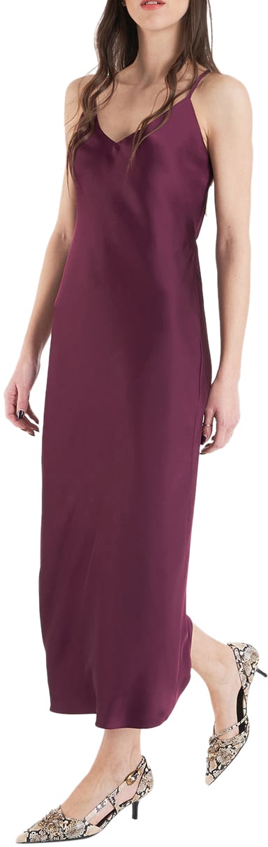 Norma Kamali Slip dress Rood