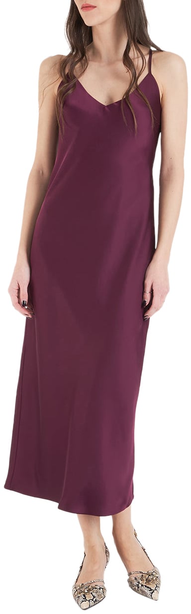 Norma Kamali Slip dress Rood