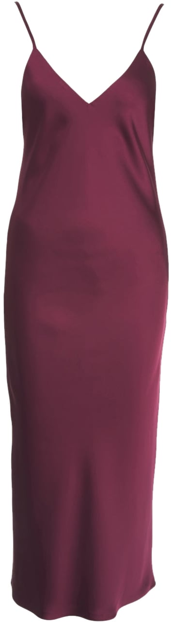 Norma Kamali Slip dress Rood