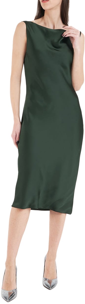 Norma Kamali Midi dress Groen