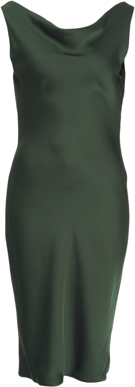 Norma Kamali Midi dress Groen