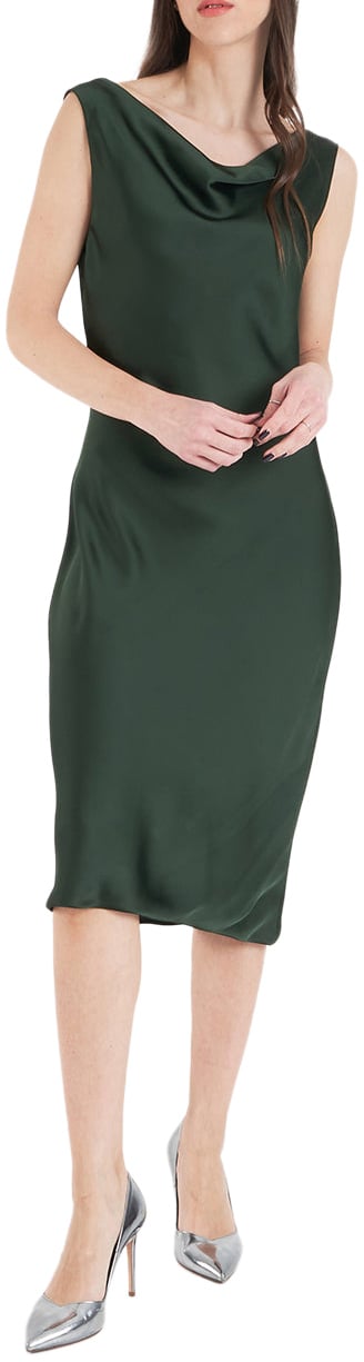 Norma Kamali Midi dress Groen