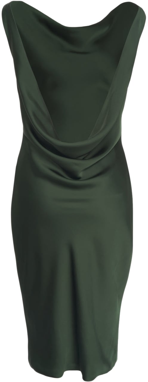 Norma Kamali Midi dress Groen