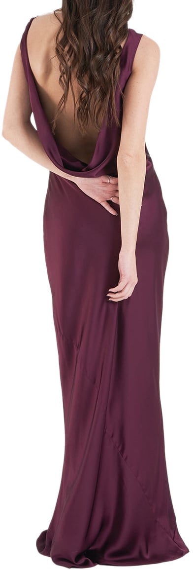 Norma Kamali Maxi dress Rood