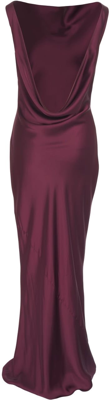 Norma Kamali Maxi dress Rood