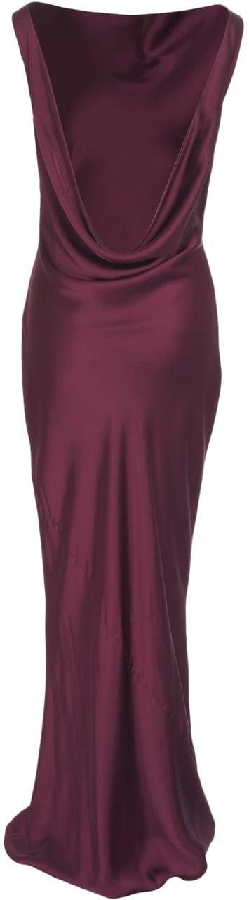 Norma Kamali Maxi dress Rood