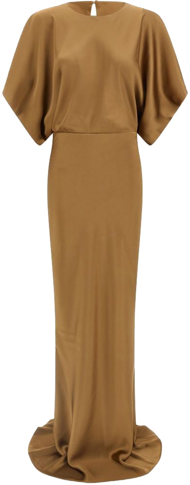 Norma Kamali Dresses Camel Beige