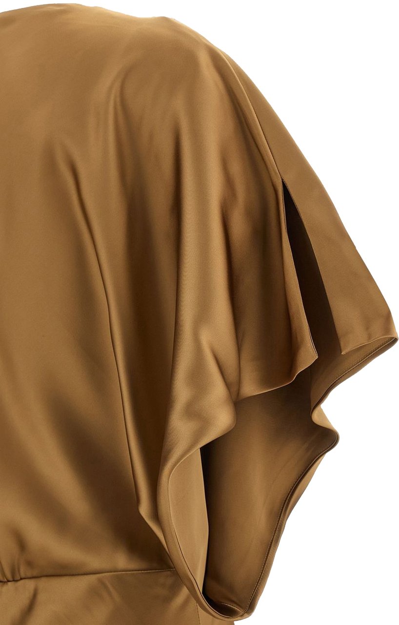 Norma Kamali Dresses Camel Beige