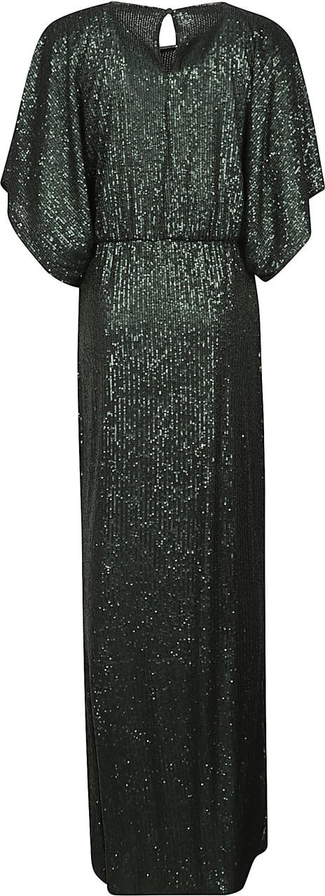 Norma Kamali Reverse Obie Dress Green Groen