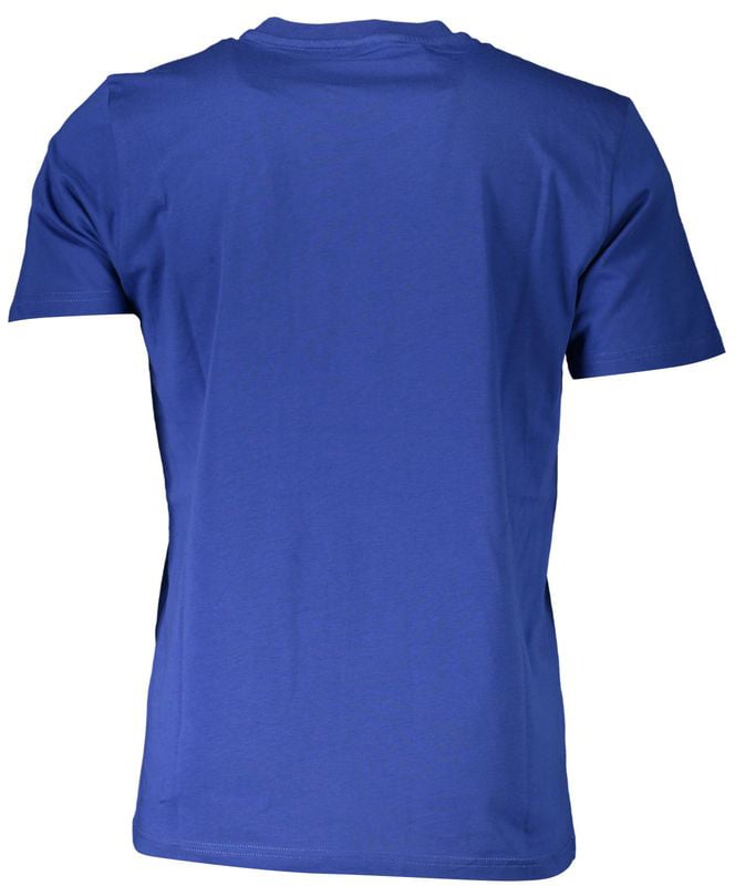 North Sails Blue Cotton Men T-Shirt Groen