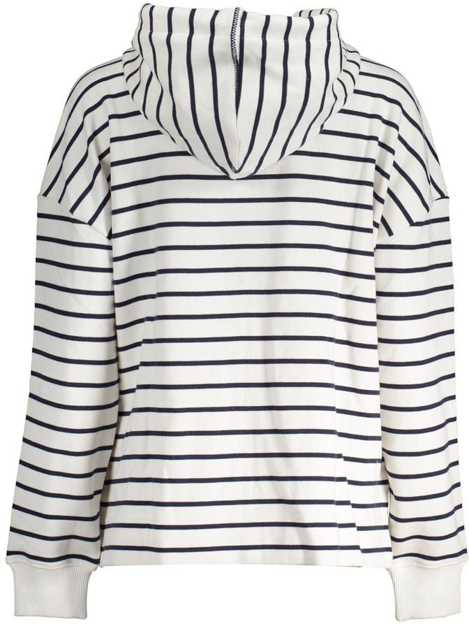North Sails White Organic Cotton Women's Sweatshirt Wit