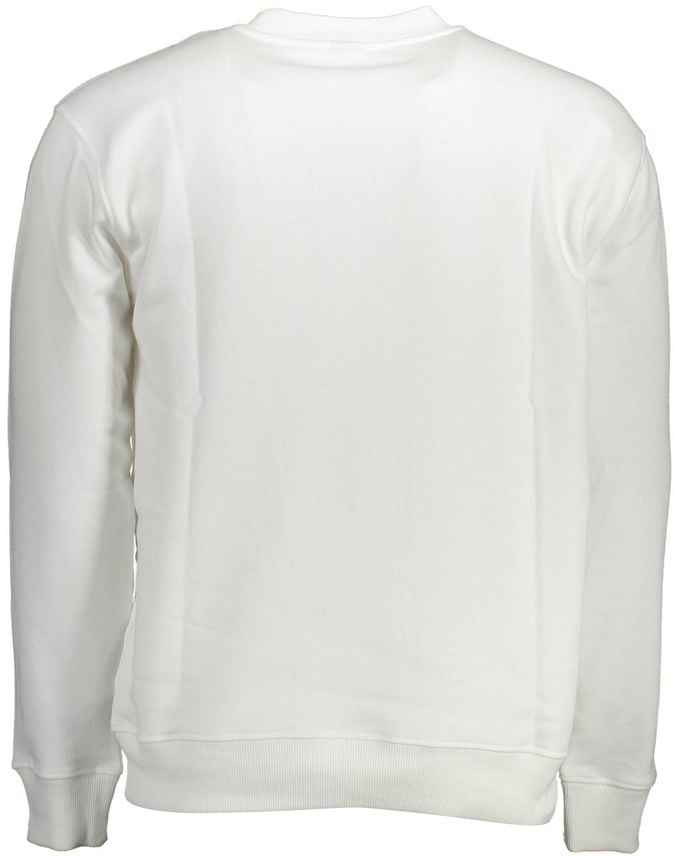 North Sails Bianco Cotton Men Sweatshirt Wit