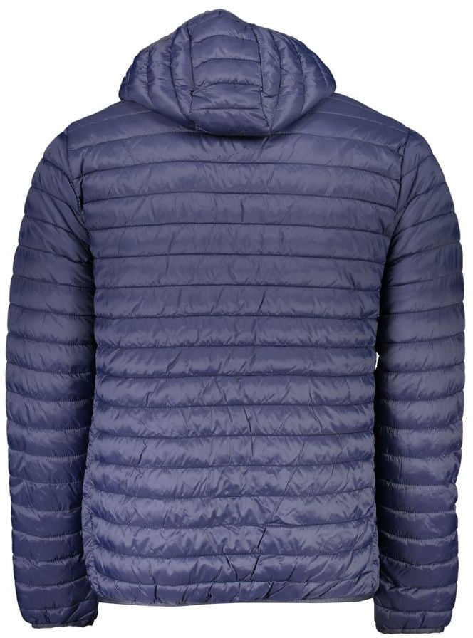 North Sails Blue Polyamide Men Jacket Blauw