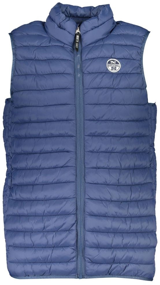 North Sails Blue Polyamide Men's Vest Blauw