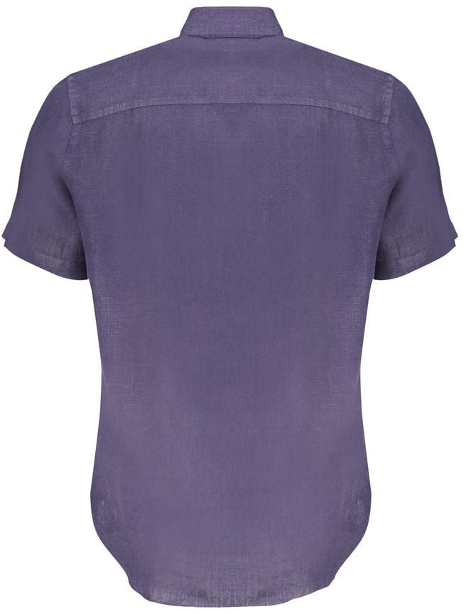 North Sails North Sails Blu Linen Men's Shirt Blauw