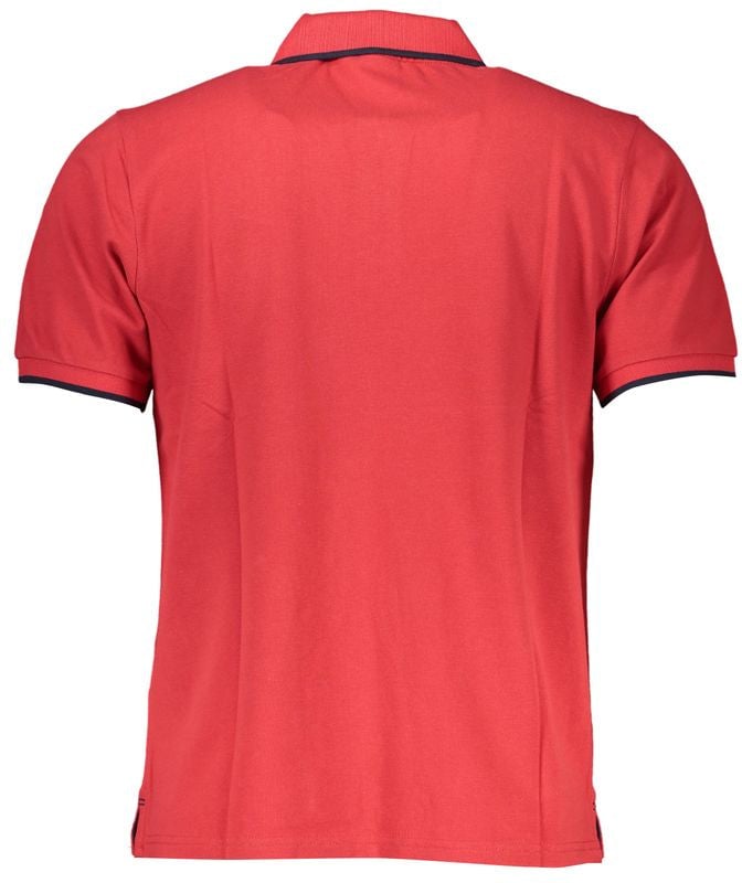 North Sails North Sails Rosso Cotton Men Polo Rood
