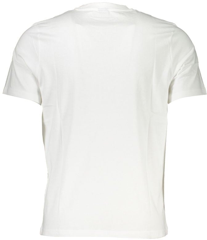 North Sails Bianco Cotton Men T-Shirt Wit