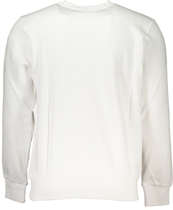 North Sails White Cotton Mens Sweatshirt Wit