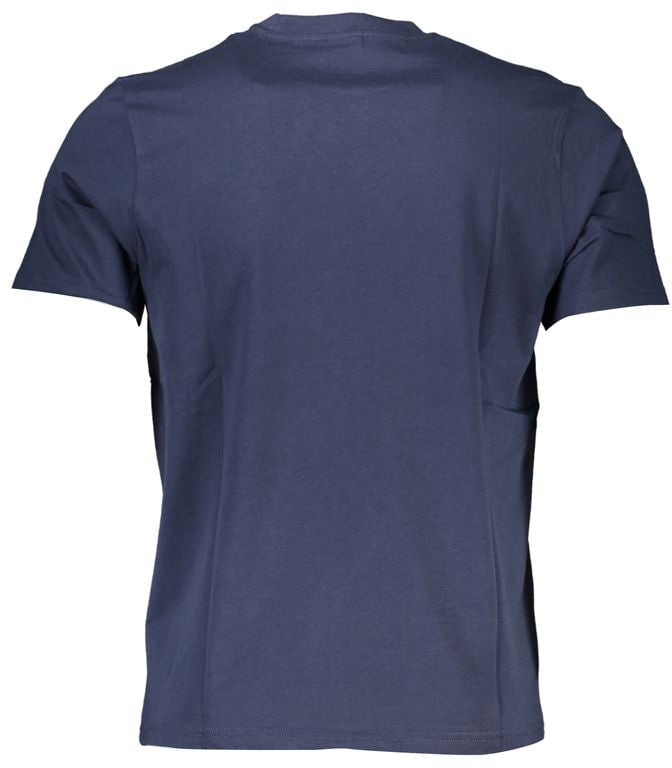 North Sails Blue Cotton Men T-Shirt Grijs