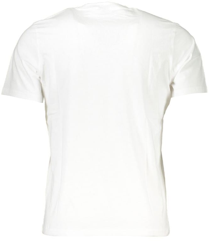 North Sails Bianco Cotton Men T-Shirt Wit