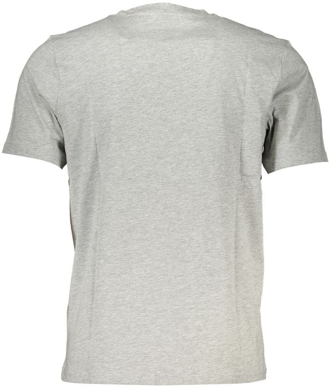 North Sails Brown Cotton Men T-Shirt Bruin