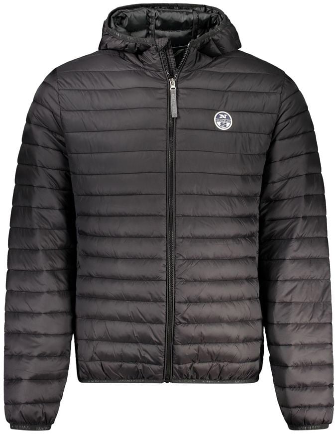 North Sails Nero Poliammide Mens Jacket Zwart
