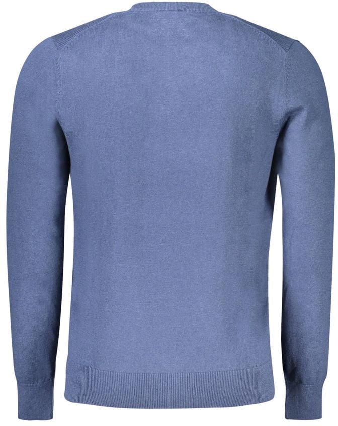 North Sails Blue Cotton Men Sweater Groen