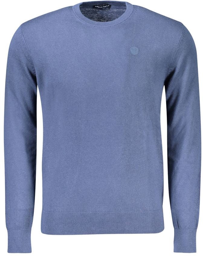 North Sails Blue Cotton Men Sweater Groen