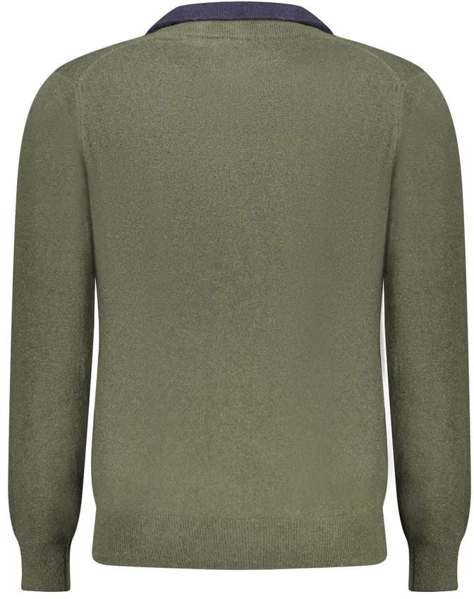 North Sails Verde Wool Male Sweater Blauw