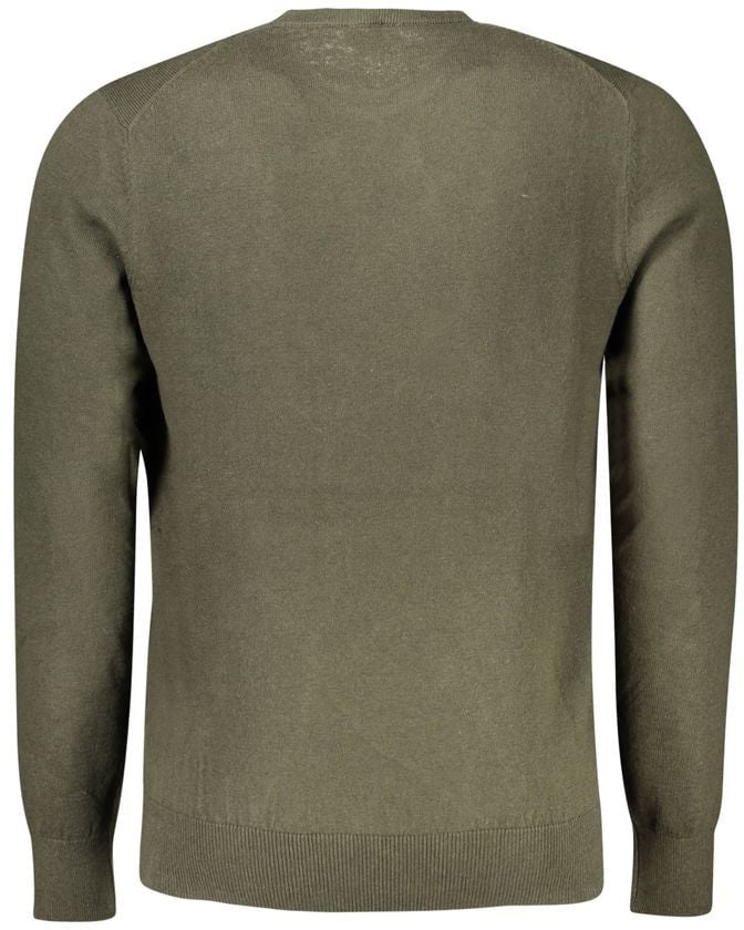 North Sails Verde Cotton Men Sweater Zwart