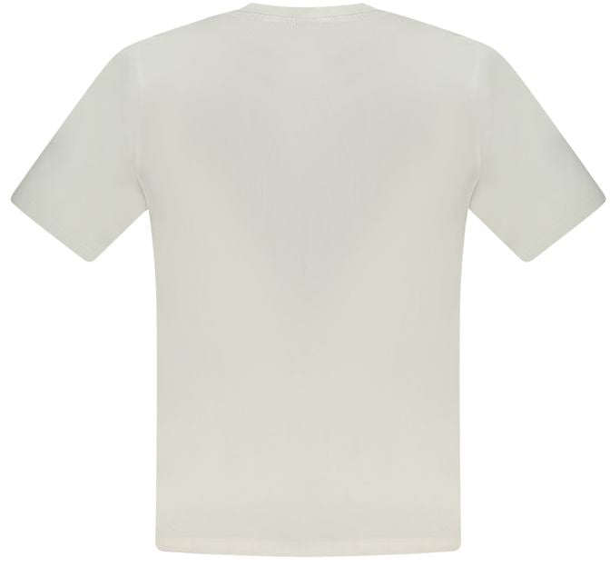 North Sails Bianco Cotton Men T-Shirt Groen