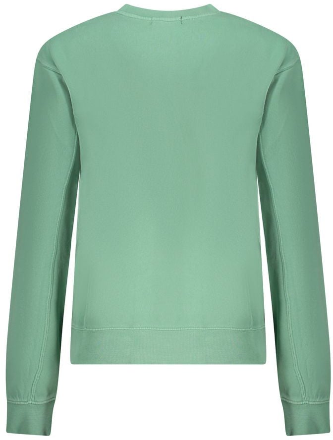 North Sails North Sails Verde Cotton Women Sweatshirt Groen