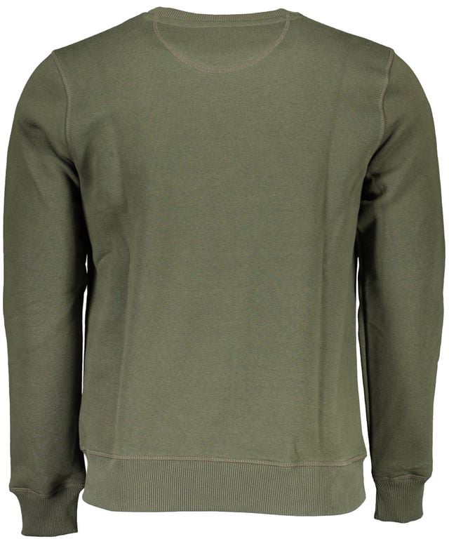 North Sails Verde Cotton Men Sweatshirt Groen