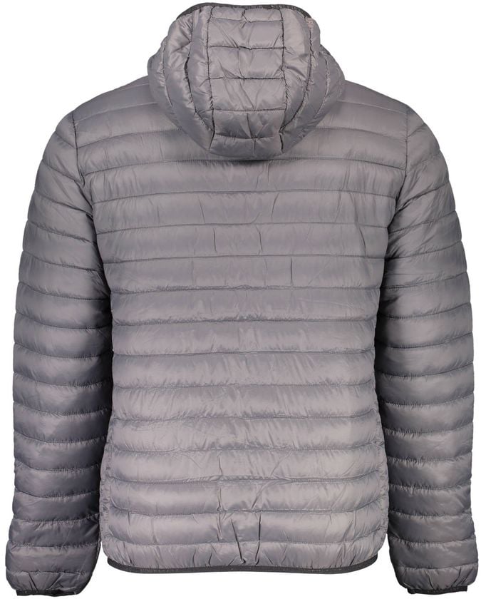 North Sails Grigio Polyamide Men's Jacket Grijs