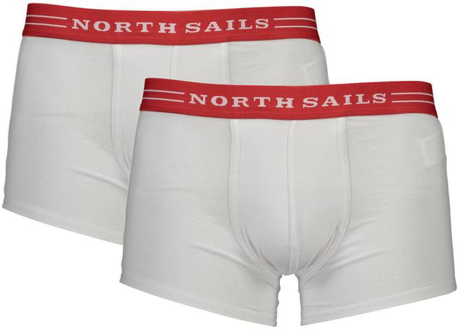 North Sails North Sails White Cotton Men's Boxer Briefs Wit