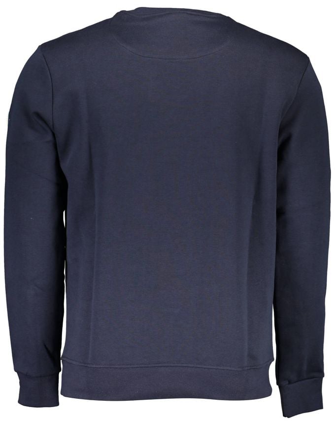 North Sails North Sails Blue Cotton Men's Sweatshirt Blauw